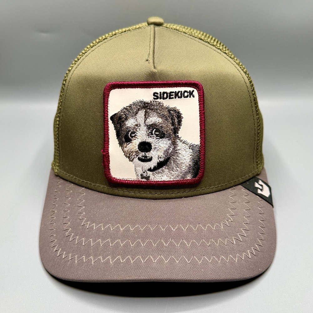 Goorin Bros The Farm Hat Cap Sidekick Dog Fowlers Favorite Trucker Snapback